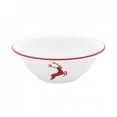 Gmundner Keramik Gmundner Keramik Rubinroter Hirsch Salatschussel d: 20 cm / 0,5 L Салатница Gmundner керамическая рубиновая из красного оленя d: 20 см / 0,5 л