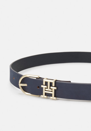 Tommy Hilfiger NUBUCK Belt blue coast НУБУК Ремень голубое побережье