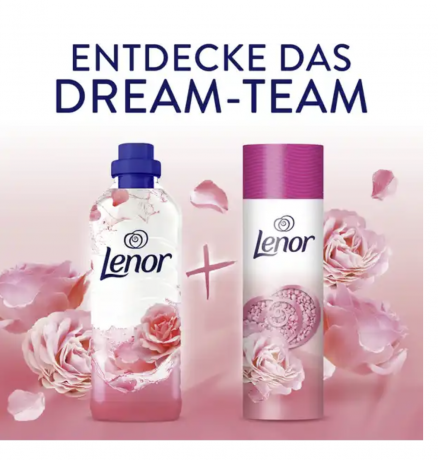 Lenor Wascheparfum Pfingstrose & Hibiskusblute 155 g, Ленор Парфюм для стирки Пион и гибискус, 155г