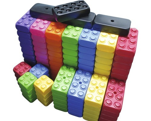 Esda Гигантские строительные блоки XXL-Funblocks Jumbo-Set, 106 шт, набор конструктор для детей, развивающие игрушки, Германия