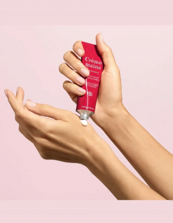 Manucurist Rose Balm & Cream Duo, Набор: крем для рук + бальзам для губ, увлажнение и питание, роза, Франция