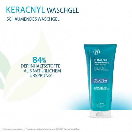Ducray KERACNYL Waschgel  КЕРАКНИЛ гель для стирки