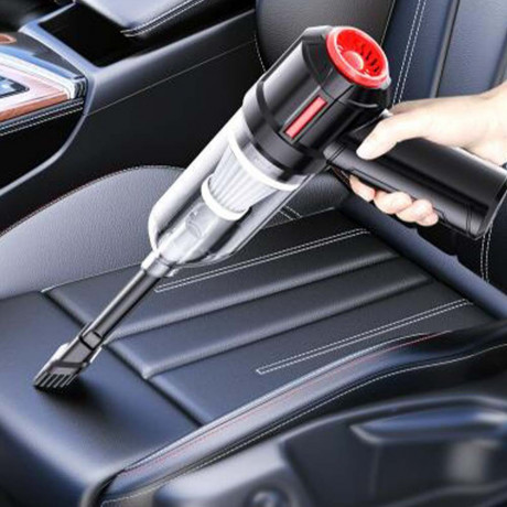 TUABUR TUABUR Akku-Handstaubsauger Wiederaufladbarer multifunktionaler kabelloser Nass- und Trockensauger, 5500Pa Staubsauger mit 2000mA Akku, 4-in-1 multifunktionaler kabelloser Handstaubsauger, Geeignet fur Autos, Wohnungen und Buros Schwarz Беспроводно