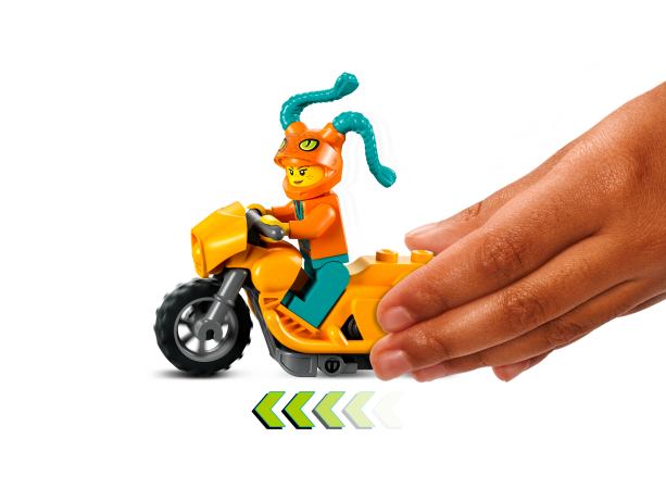 Lego Stuntshow-Doppellooping Двойной цикл каскадерского шоу