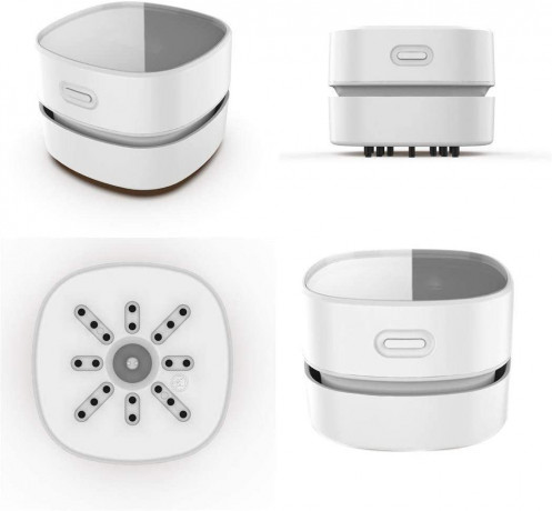 AKKEE AKKEE Akku-Handstaubsauger Tischstaubsauger USB Wiederaufladbar Mini Staubsauger Tragbar Kabellos, 360° Drehbar, Mini Handstaubsauger fur Schule, Haushalt, Buro  Беспроводной ручной пылесос AKKEE, настольный пылесос, перезаряжаемый от USB, мини-пыле