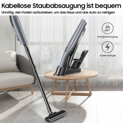 iceagle iceagle Akku-Handstaubsauger 3-in-1 Handstaubsauger Akku 8000Pa mit Ladestation, Staubbehalter  Беспроводной ручной пылесос Iceagle Ручной пылесос 3-в-1 с аккумулятором 8000 Па с зарядной станцией и контейнером для пыли