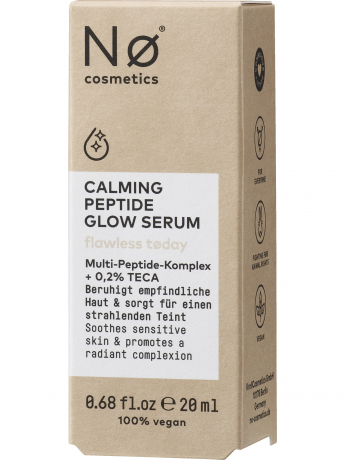 NO COSMETICS Flawless today Calming Peptide Glow Serum, 20 ml, No Cosmetics Сыворотка для лица с высокой концентрацией пептидов, успокаивает и придаёт сияние, 20 мл