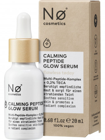NO COSMETICS Flawless today Calming Peptide Glow Serum, 20 ml, No Cosmetics Сыворотка для лица с высокой концентрацией пептидов, успокаивает и придаёт сияние, 20 мл