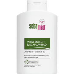 SEBAMED Vital Dusch- und Schaumbad, 400 ml, Себамед Гель для душа и пена для ванны, витализирующий, 400 мл