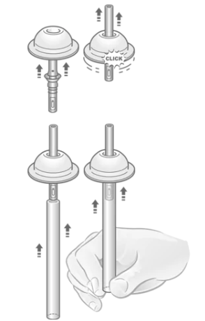 Nuk Ersatz Trinkhalme Flexi Cup, Запасные трубочки для питья для поильников Flexi Cup, 2 шт