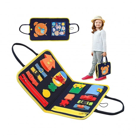 Vicabo Lernspielzeug Lerntafel aus Filz Motorikspielzeug fur Kinder Развивающие игрушки Обучающая доска из фетра Двигательные игрушки для детей