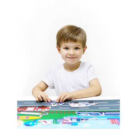 MAGNIKON Magnetspiel Die Fahrzeuge Магнитная игра Транспортные средства