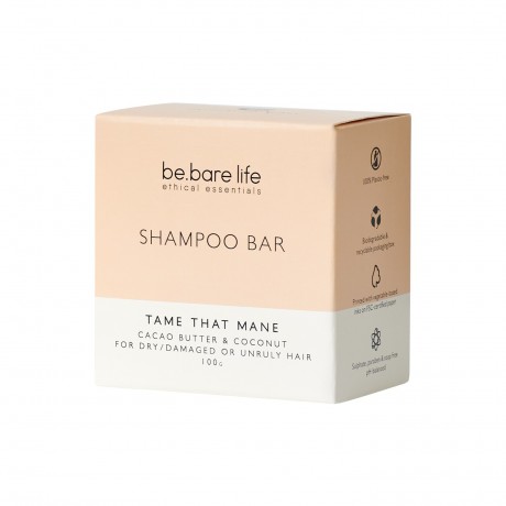 be.bare life Tame That Mane Shampoo Bar Шампунь Tame That Mane