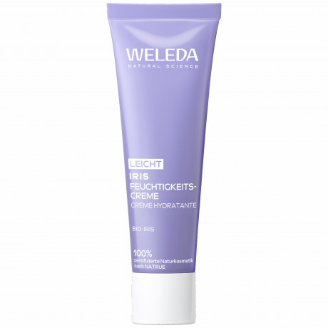 WELEDA Iris Feuchtigkeitscreme Bio-Iris, 30 ml, Лёгкий увлажняющий крем Iris с органическим ирисом для нормальной и комбинированной кожи, 30 мл