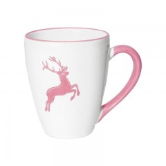 Gmundner Keramik Gmundner Keramik Rosa Hirsch Fruhstucksbecher Max 0,3 L Кружка для завтрака Gmundner Ceramics Pink Deer Max 0,3 л