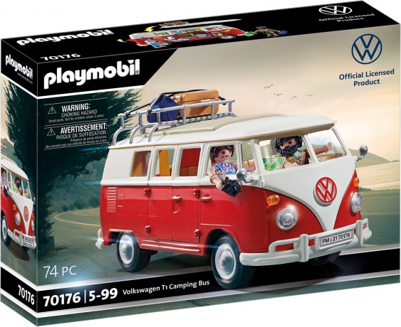 PLAYMOBIL 70176 Volkswagen T1 Camping Bus, Плеймобил Кемпинг автобус Volkswagen T1