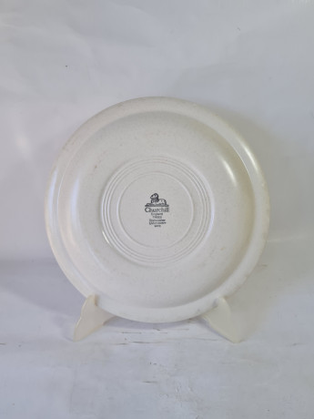 Тарелки винтажные Churchill England, керамика, 8 шт., 26 см, Англия, 1970-80гг.