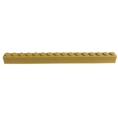 LEGO LEGO Beige 1x16 Hochsteine -Tan 2465 Menge 100x LEGO Beige 1x16 High Bricks — Tan 2465 Количество 100x