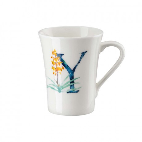 Hutschenreuther Hutschenreuther Flower Alphabet Becher mit Henkel Y-Yucca 0,40 L Кружка Hutschenreuther Flower Alphabet с ручкой Y-Yuca 0,40 л