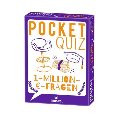 moses. Verlag Pocket Quiz 1-Million-EUR-Fragen Карманный тест на 1 миллион евро вопросов