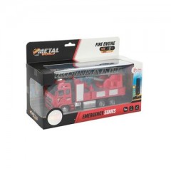 Toi-Toys Feuerwehrauto aus Metal ausziehbare Leiter Massstab 1:38 Металлическая пожарная машина с выдвижной лестницей Масштаб 1:38