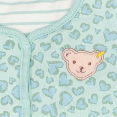 Steiff Wendejacke Jungle Feeling aus wattiertem Jersey Outdoorjacken Двусторонняя куртка Jungle Feeling из утепленного трикотажа Куртки для активного отдыха