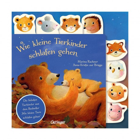 Wie kleine Tierkinder schlafen gehen Как засыпают маленькие зверюшки