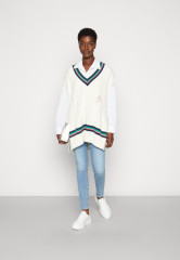 Tommy Hilfiger ICON VEST SWEATER Jumper ecru ЖИЛЕТ ICON СВИТЕР Джемперы экрю