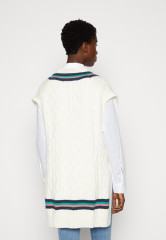 Tommy Hilfiger ICON VEST SWEATER Jumper ecru ЖИЛЕТ ICON СВИТЕР Джемперы экрю