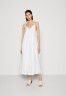 Tommy Hilfiger LONG DRESS Maxi dress optic white ДЛИННОЕ ПЛАТЬЕ Платье макси оптический белый