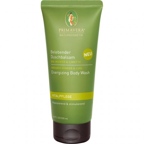 Primavera (Примавера) Energizing Ingwer Limette Belebender Duschbalsam Бальзам для душа, 200 мл