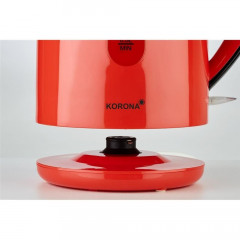 KORONA KORONA Wasserkocher 20132, rot 1,7 Liter 2200 Watt Dampfstopp Uberhitzungsschutz Beere Чайник KORONA 20132, красный 1,7 литра 2200 Вт паровая остановка защита от перегрева