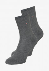 Tommy Hilfiger WOMEN SOCK CASUAL 2 PACK Socks middle grey melange НАБОР ЖЕНСКИХ НОСОК CASUAL 2 PACK Носки средний серый меланж