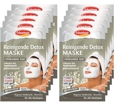 Schaebens (Шебенс) Reinigende Maske Маска для очищения пор лица с лечебным мелом, экстрактом солодки, аллантоином и пантенолом, 2 маски. x 5 мл