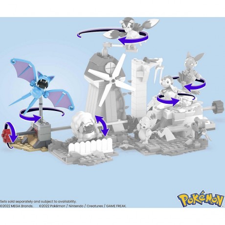 Mattel MEGA Pokemon Zubats Mitternachtsflug Полуночный полет MEGA Pokemon Zubat