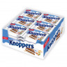 Knoppers Original 24st x 4packs (96st), Вафли для детей и взрослых, порционные вафельные батончики, хрустящие немецкие сладости к чаю, молочно-ореховая начинка, вкус молока и фундука, Набор 4 уп х 24 шт (96 шт х 23,5 )