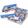 Knoppers Original 24st x 4packs (96st), Вафли для детей и взрослых, порционные вафельные батончики, хрустящие немецкие сладости к чаю, молочно-ореховая начинка, вкус молока и фундука, Набор 4 уп х 24 шт (96 шт х 23,5 )