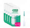 GUM Soft Picks Original L 200st (50st x 4packs), Межзубные ёршики, очистка межзубных промежутков, мягкие резиновые щетинки, уход за деснами, Набор 200 шт (4уп х 50шт)