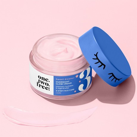 one.two.free! Overnight Glow Cream Ночной сияющий крем