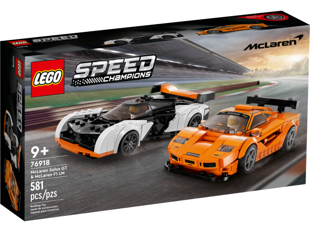 Lego McLaren Solus GT & McLaren F1 LM McLaren Solus GT & McLaren F1 LM