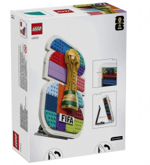 LEGO FIFA World Cup 2026 Official Emblem 43032, Конструктор LEGO (Дания), 298 деталей, официальный логотип чемпионата мира по футболу 2026, коллекционная модель