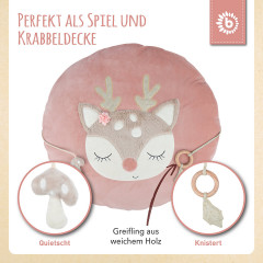 bieco Baby Krabbeldecke 70cm Activity Decke Krabbelmatte Erlebnisdecke fur Spieltrapez Spielbogen Детское одеяло для ползания 70 см одеяло для активного отдыха коврик для ползания приключенческое одеяло для игр трапеция игровая арка