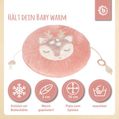 bieco Baby Krabbeldecke 70cm Activity Decke Krabbelmatte Erlebnisdecke fur Spieltrapez Spielbogen Детское одеяло для ползания 70 см одеяло для активного отдыха коврик для ползания приключенческое одеяло для игр трапеция игровая арка