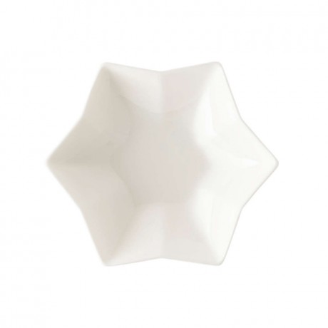 Hutschenreuther Hutschenreuther Weihnachtszeit Weiss Sternschale 15 cm Hutschenreuther Christmas time белая миска со звездой 15 см
