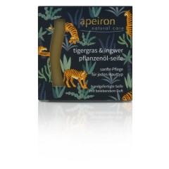 Apeiron Tiger Grass &amp; Ginger Soap  Мыло с тигровой травой и имбирем