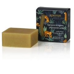 Apeiron Tiger Grass &amp; Ginger Soap  Мыло с тигровой травой и имбирем