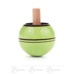 Spielzeug Steh-Auf-Kreisel hellgrun  Hohe ca 4 Игрушечный волчок