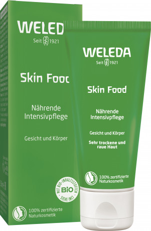 WELEDA SKIN FOOD Naehrende Gesichtspflege fuer Gesicht und Koerper, 30 ml, Питательный крем Skin Food для сухой и очень сухой кожи лица и тела, 30 мл