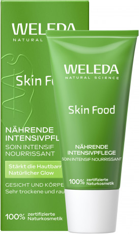 WELEDA SKIN FOOD Naehrende Gesichtspflege fuer Gesicht und Koerper, 30 ml, Питательный крем Skin Food для сухой и очень сухой кожи лица и тела, 30 мл