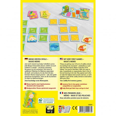Haba Meine ersten Spiele – Maxis Memo Мои первые игры